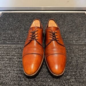 Cole Haan Tan Leather Oxfords